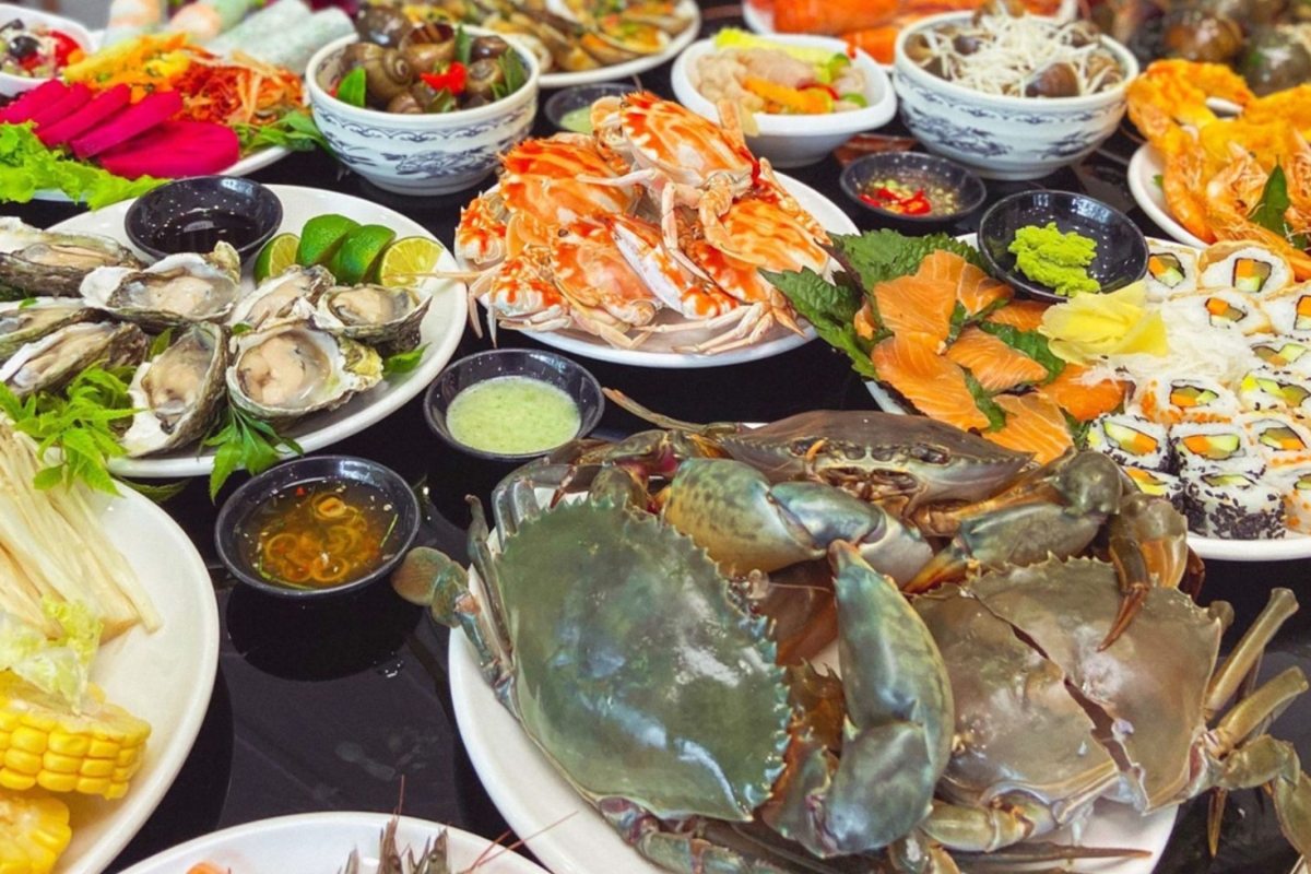 Ham Ninh 渔村以青蟹和当地海鲜而闻名